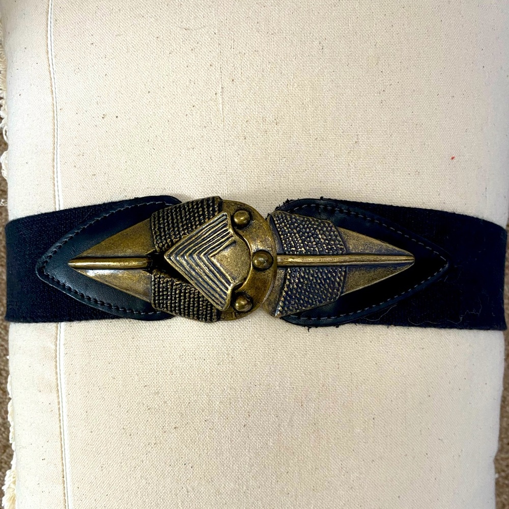 Metal Tribal Design Belt